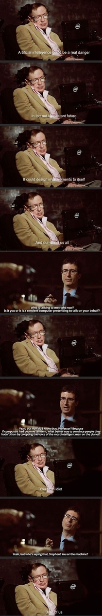 Pic #1 - Stephen Hawking is Hilarious