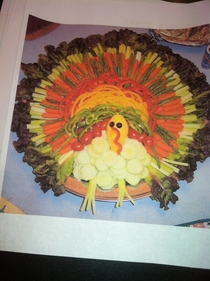 Pic #1 - Thanksgiving Veggiturkey