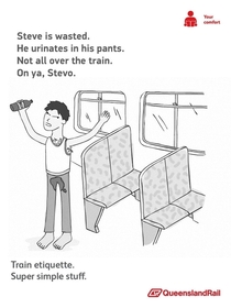 Pic #1 - Train Etiquette