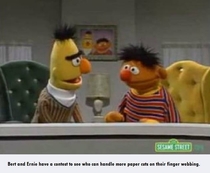Pic #1 - We were sick of seeing Bitstrips on Facebook so we started something different I give you BertStrips