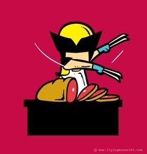 Pic #1 - What If Superheroes Had Part-Time Jobs