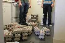 Pic #19 - So my roommate and I just got  eggs for free