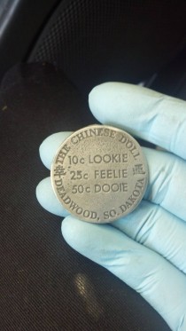 Pic #2 - A coin I got at work as my tip