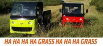 Pic #2 - A Turkish company makes the happiest looking little trucks