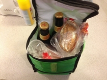 Pic #2 - Drunk me made my lunch last night I like his style