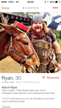 Pic #2 - I hope this guy finds love on Tinder Hes awesome
