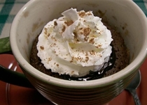 Pic #2 - Magical chocolate muffin in a mug