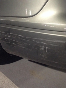 Pic #2 - My car got hit in a college parking lotthis just added insult to injury