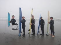 Pic #2 - My friend pointed out that I looked like a centaur in this surfing photo so I fixed it
