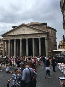 Pic #2 - My GF is in Rome she just sent me this Expectation vs Reality Pantheon Edition