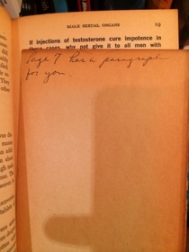 Pic #2 - Oh cool Found this old book in my basement Oh cool a note Oh