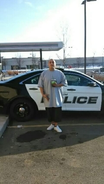 Pic #2 - Police departments response to a Facebook gangster wondering what are this marranos doing in my hood