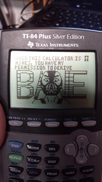 Pic #2 - Probably the most productive use of my time in my calc lectures so far