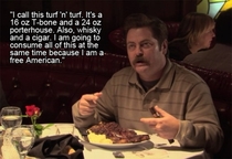 Pic #2 - Ron Swanson Speaker of Truths