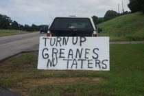 Pic #2 - This guy runs a roadside produce stand near me in Texas His signs have to be seen to be believed