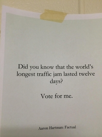 Pic #3 - Every voting campaign should be like this