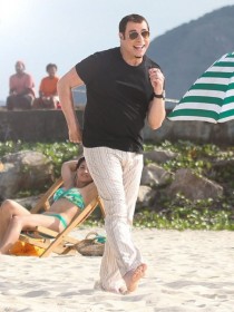 Pic #3 - I get the impression John Travolta really enjoys his days out to the beach