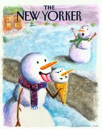 Pic #3 - Oh come on Just let me do ONE New Yorker cover Please please please