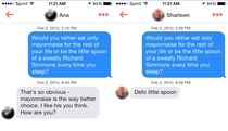 Pic #3 - Playing Would You Rather With Girls on Tinder