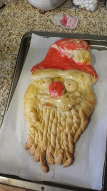 Pic #3 - Santa bread recipe 