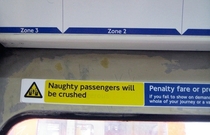 Pic #3 - Someone has made fake London Underground signs