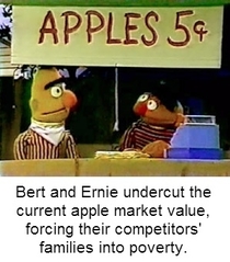 Pic #4 - Alternative captions to Ernie amp Bert moments