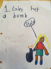 Pic #4 - How To Annoy A Girl- A short story my brother and I wrote when we were kids
