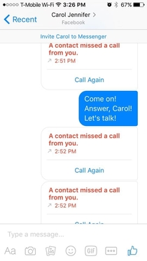 Pic #4 - If anyone knows Carol tell her to call me