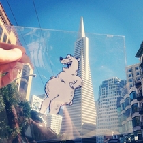Pic #4 - Illustrator Doodles Cartoons on Transparency Film and Places Them in Real World Scenes