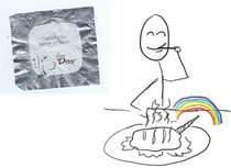 Pic #4 - Ive started illustrating those sayings on Dove chocolate wrappers