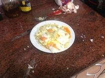 Pic #4 - So I tried to make the top dish right now in rfood Hash Brown Wrapped Eggs It didnt quite hit the mark