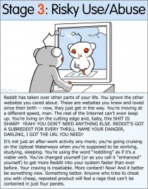 Pic #4 - The  Stages of Reddit Addiction