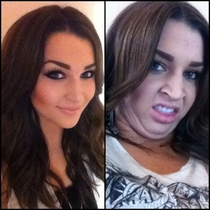 Pic #5 -  beautiful women making ugly faces