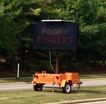 Pic #5 - Emergency roadside messages