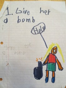 Pic #5 - How To Annoy A Girl- A short story my brother and I wrote when we were kids