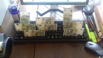 Pic #5 - I owed my Dad some money so I went to the bank and got it all in s  of them