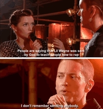 Pic #5 - If Eminem retires from music I think he has a shot at comedy