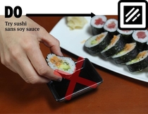 Pic #5 - The dos and donts of sushi