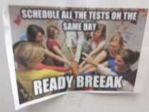 Pic #6 - A friend went down to the teachers lounge and found out that the teachers make memes