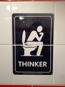 Pic #7 - Jimmy Johns asks which type of restroom user you are