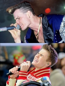 Pic #7 - So my boyfriend pointed out Justin Bieber looked similar to Vanilla Ice so I decided to check it out for myself