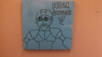 Pic #70 - Every week I draw a new version of my co-worker on his dry erase board He is a quiet  year old man and doesnt really know how to feel about this