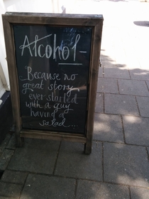 Pic #8 - Creative chalk signs for bars and restaurants around the world