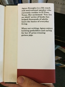 Pic #8 - I made some fake self-help books and left them at a local bookstore