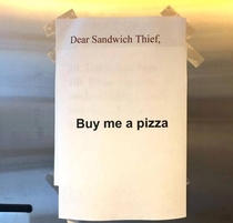 Pic #8 - Sandwich Thief