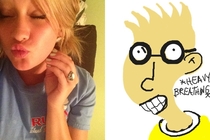 Pic #9 - People post selfies other people draw them