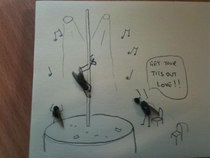 Pic #9 - Sometimes i get bored at work Have some dead flies 