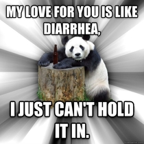 Pick-up Line Panda