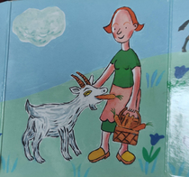 Picked up a childrens book in Denmark and saw this
