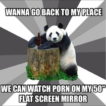 Pickup line panda